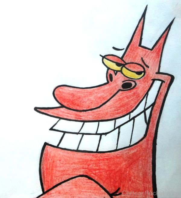 Drawing Of Red Guy-QDH601