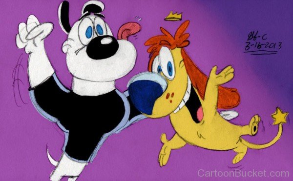 Drawing Of Sparky And Dudley-yb302