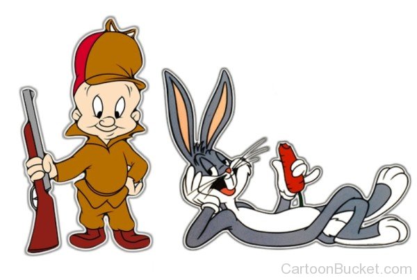 Elmer Fudd And Bugs Bunny-ngo9005