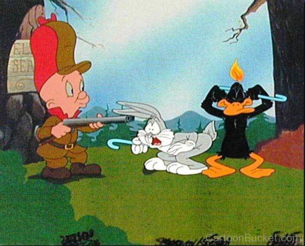 Elmer Fudd,Bugs And Daffy-ngo9035