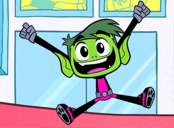 Excited Beast Boy-tgg443