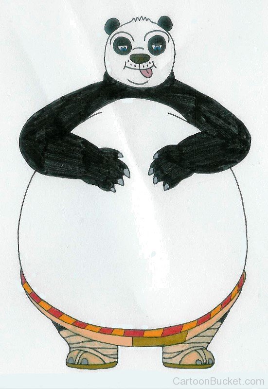 Fat Po Panda-wh604