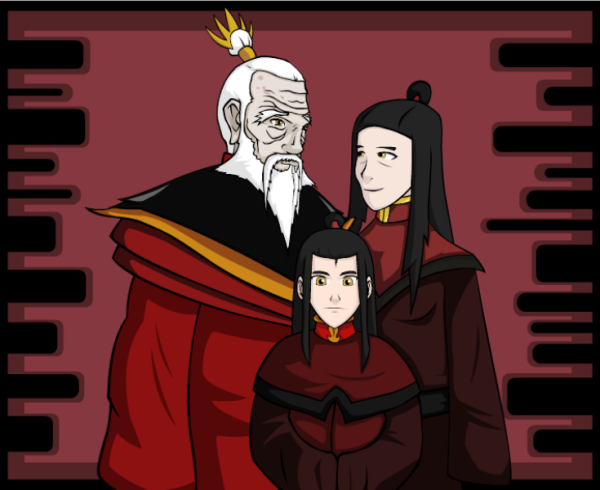 Fire Lord Sozin With His Family-fc307