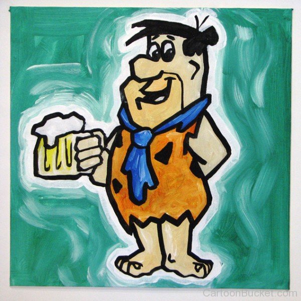 Fred Holding Beer-tgd241