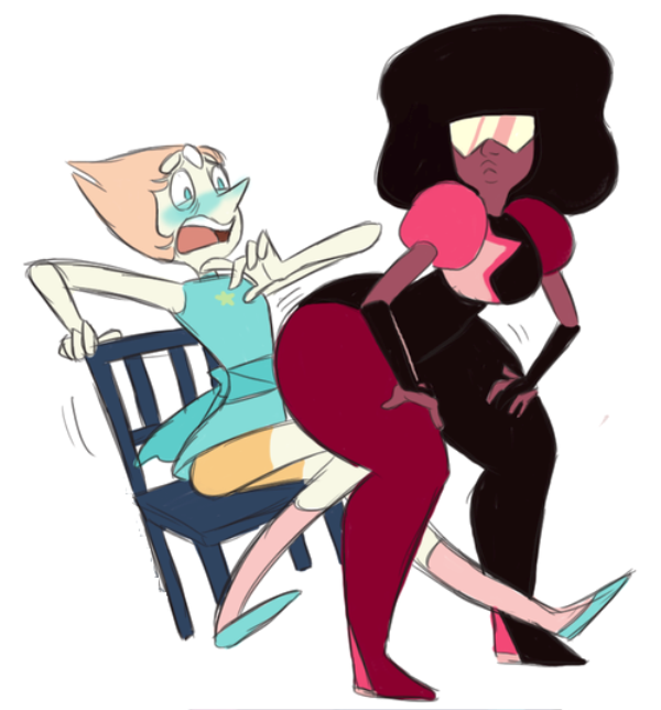 Garnet Sitting On Amethyst-mdh624