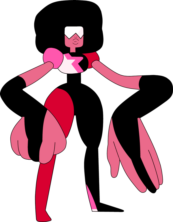 Garnet With Giant Hands-mdh631