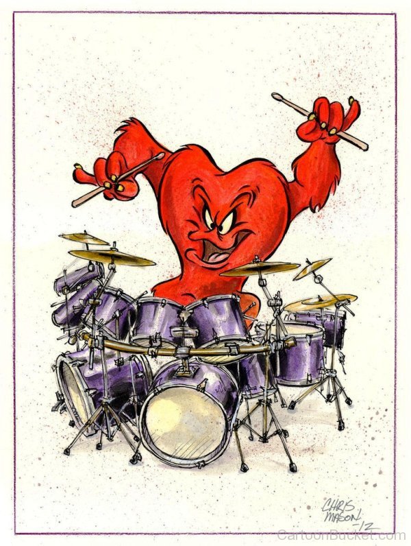 Gossamer Playing Drums-efw318