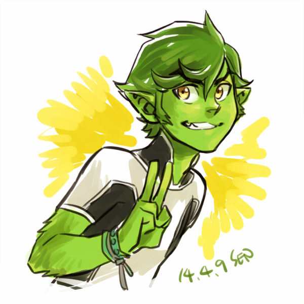 Happy Beast Boy-tgg446