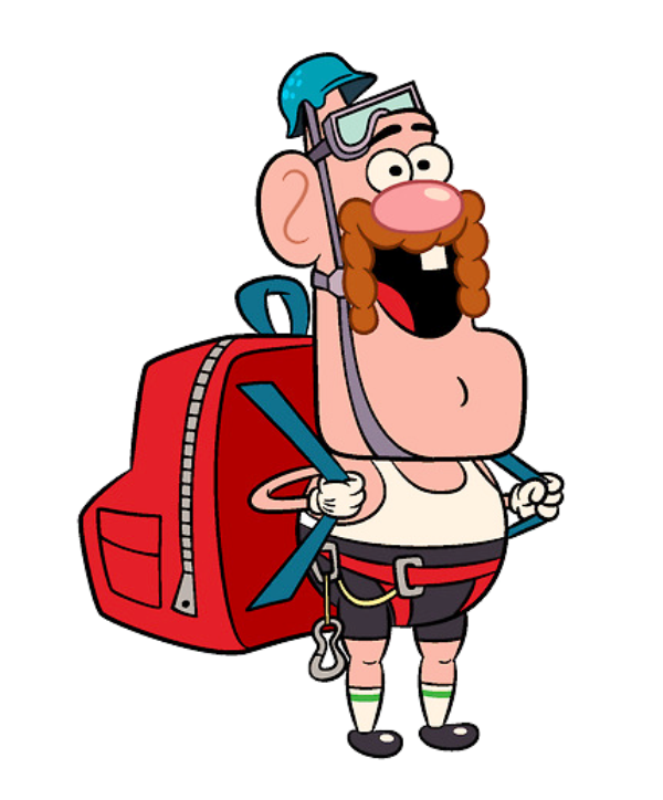 Hiker Uncle Grandpa-tca2306