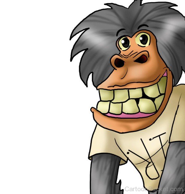 I.R.Baboon Smiling-jwb611