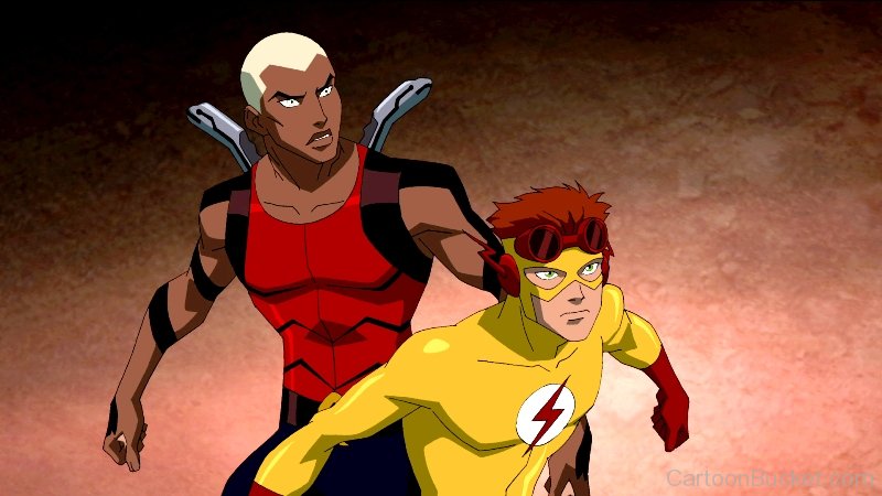 Kid Flash And Aqualad