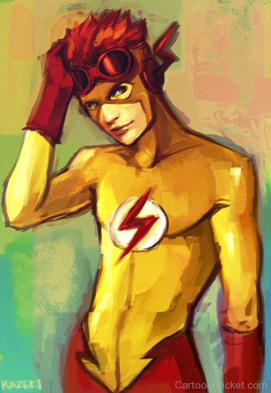 Kid Flash Painting-tfw2729