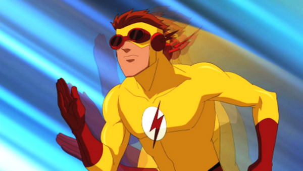 Kid Flash Running Flash-tfw2733