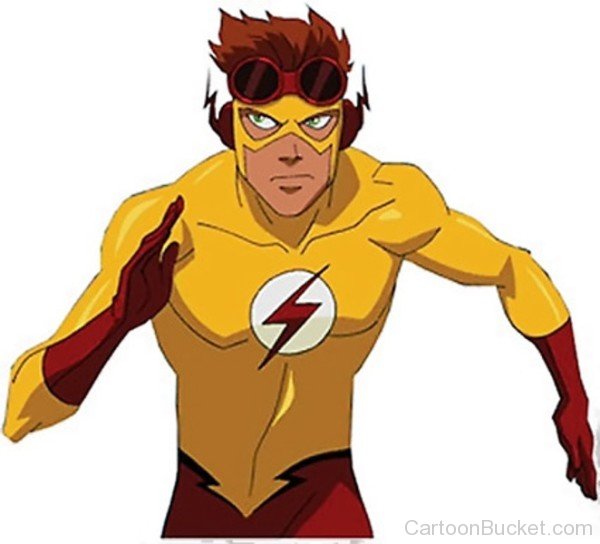 Kid Flash Running-tfw2734