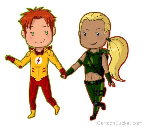 Kid Flash With Artemis-tfw2737