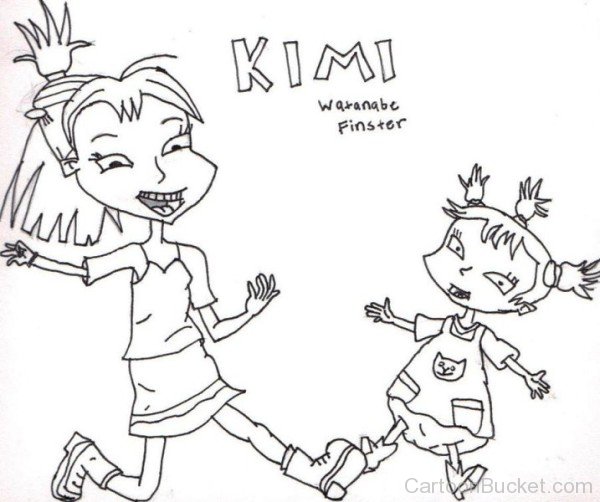 Kimi Watanabe Finster Drawing-la821