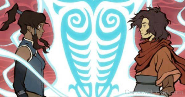 Korra And Wan Looking Eachother-pq213