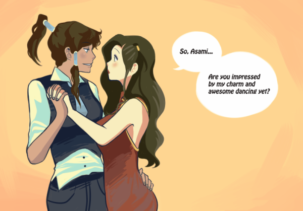 Korra Dancing With Asami-pq215