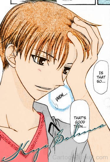 Kyo Sohma Feeling Upset