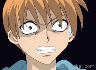 Kyo Sohma In Angry Mood