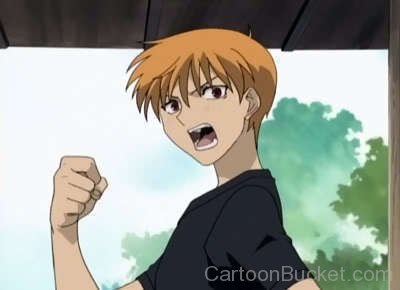 Kyo Sohma Is Shouting