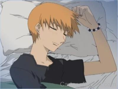 Kyo Sohma Is Sleeping