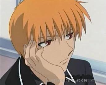 Kyo Sohma Thinking