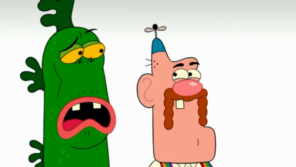 Mr.Gus Looking At Uncle Grandpa-tca2310