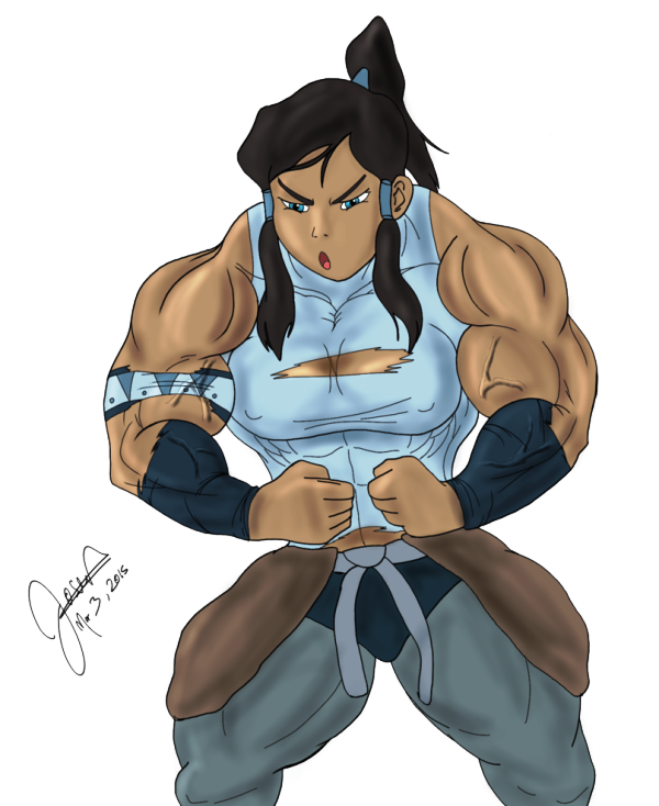 Muscular Korra-pq235