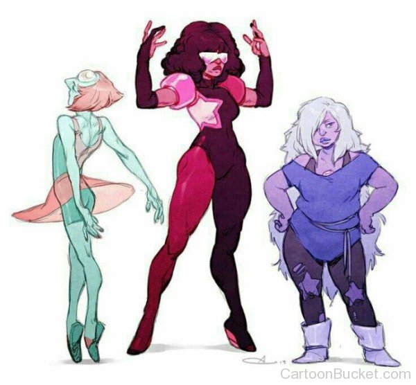 Pearl,Garnet And Amethyst-mdh638