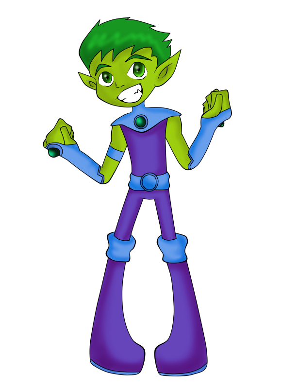 Picture Of Beast Boy-tgg455