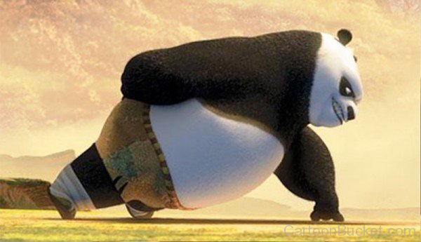 Po Panda Doing Exercise-wh618