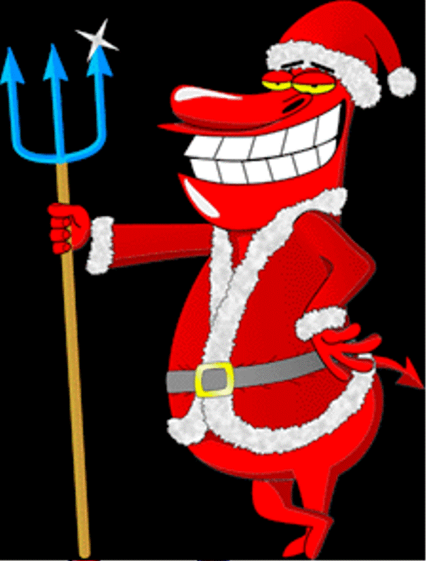 Red Guy In Santa Dress-QDH606