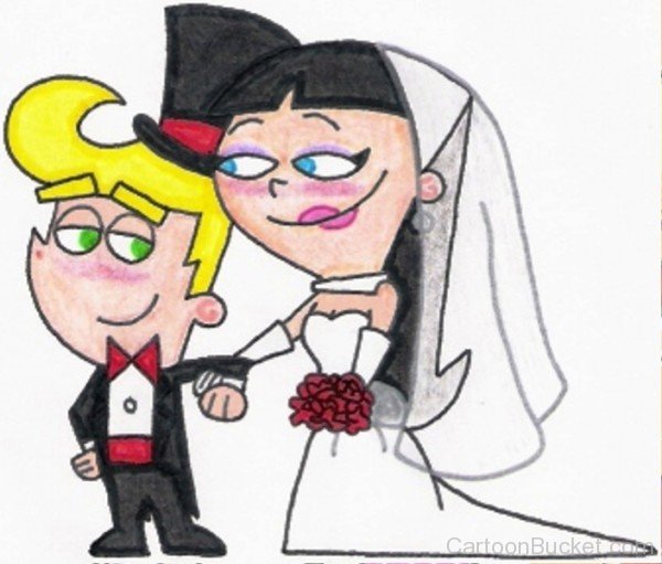 Remy And Trixie At Their Wedding-tb812