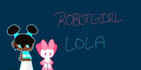 Robot Girl And Lola-uda5443