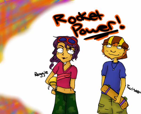 Rocket Power Reggie And Twister-qb305