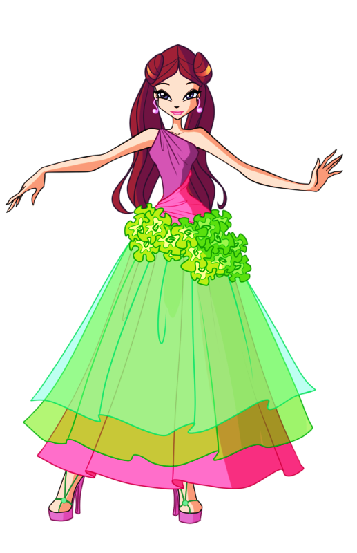 Roxy In Her Flower Dress-ts229