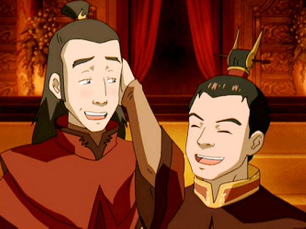 Sozin And Roku Looking Happy-fc319