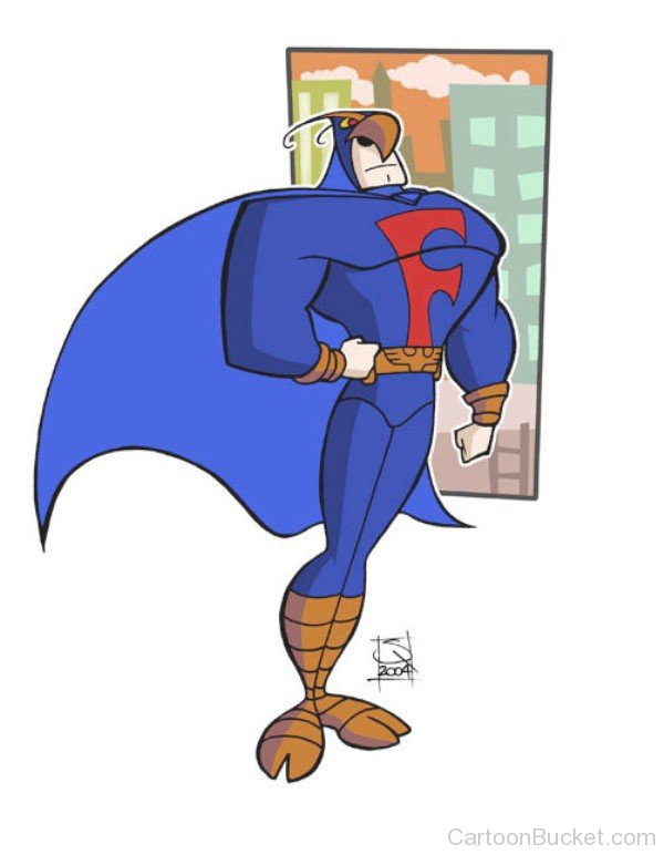 Superhero Blue Falcon-rgd2930