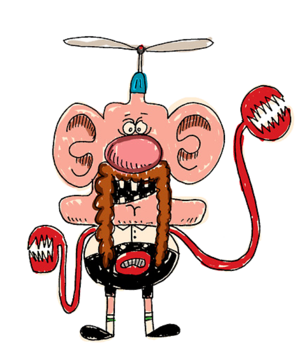 Uncle Grandpa Crabby Hands-tca2321