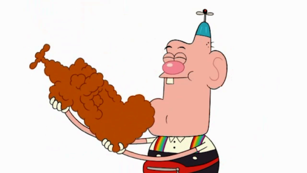 Uncle Grandpa Holding Belly Bag-tca2322