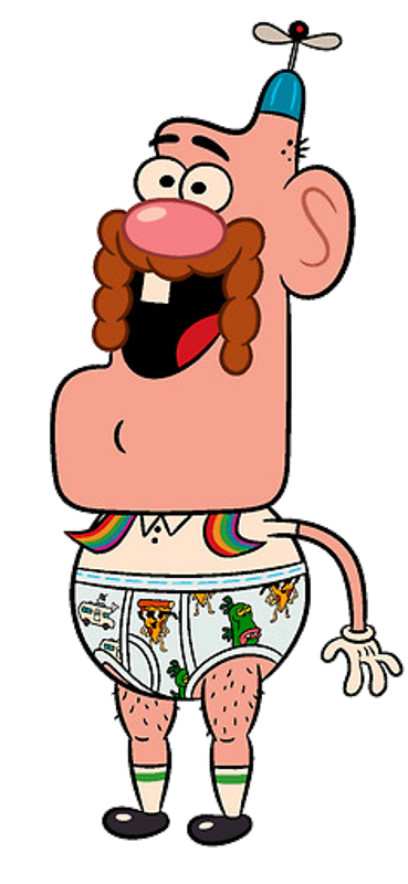 Uncle Grandpa In Under Garments-tca2329