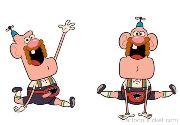 Uncle Grandpa Looking Happy-tca2337