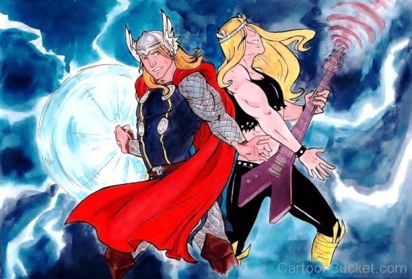 Valhallen And Thor-rdh8713