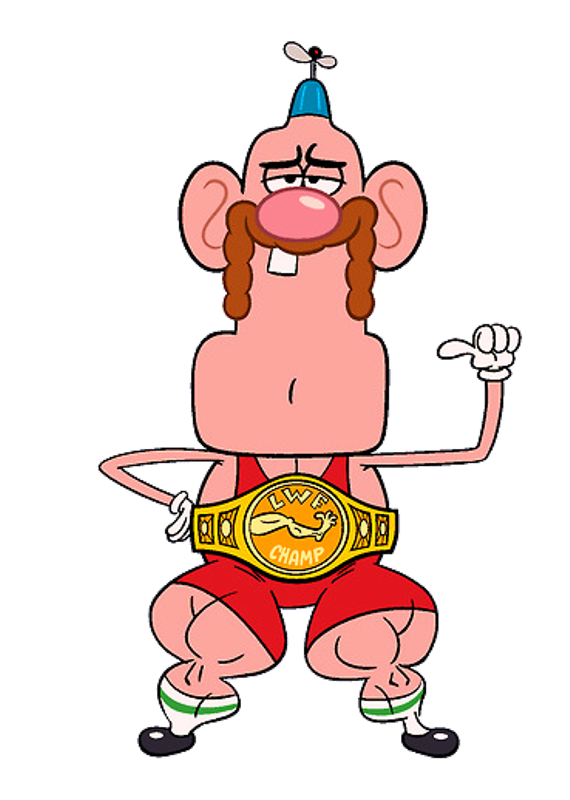 Wrestler Uncle Grandpa-tca2350