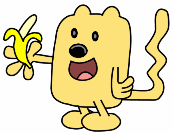 Wubbzy Eating Banana-pw226