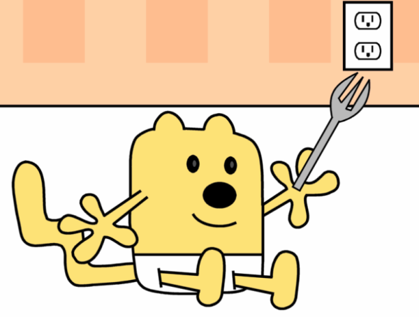 Wubbzy Holding Fork-pw228