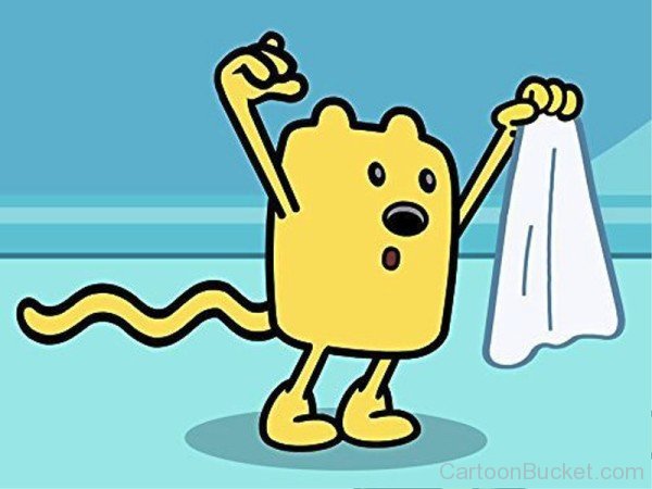 Wubbzy Holding Towel-pw231