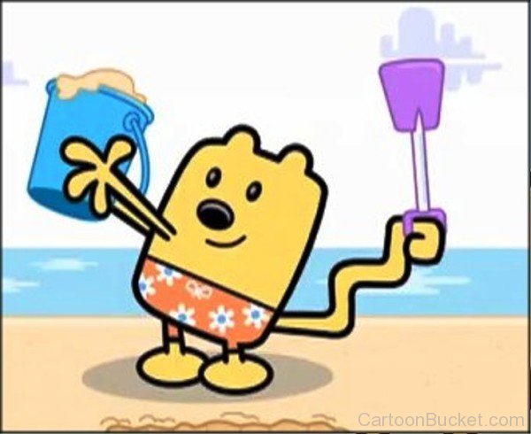 Wubbzy Holding Tub-pw232