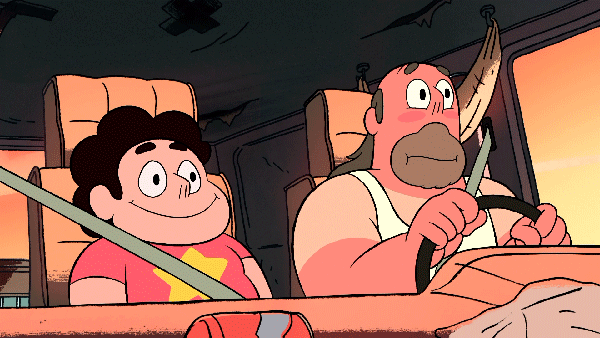 Animated Image Of Steven And Uncle Grandpa